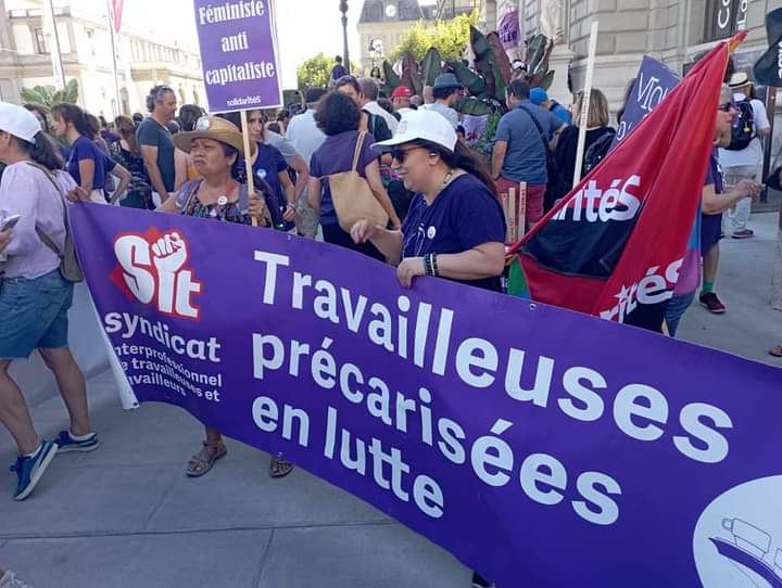 سويسرا: احتجاجات آلاف النّساء بعد مُرور ثلاث سَنوات على أكبر تعبئة اجتماعية من نفس النوع